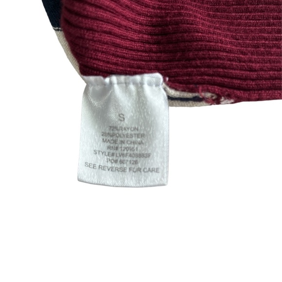 Women's size small striped sweater - Picture 6 of 6